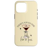 Custodia per iPhone 16 Pro Max C'è sempre tempo per un Tini Espresso Martini Time Vintage