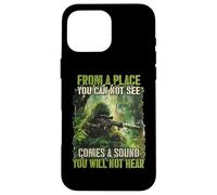 Custodia per iPhone 16 Pro Max Cecchini Jungle Sniper Soldiers T Cecchini
