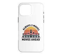 Custodia per iPhone 16 Pro Max Chess Strategy Always Three Moves Ahead, maglietta da uomo e donna