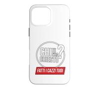 Custodia per iPhone 16 Pro Max Chi te l'ha chiesto? Fatti i c... tuoi! Asociale divertente