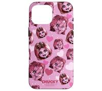 Custodia per iPhone 16 Pro Max Chucky And Tiffany Hearts All-Over Print