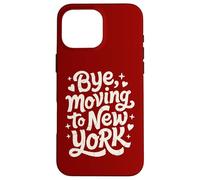 Custodia per iPhone 16 Pro Max Ciao, trasferirsi a New York
