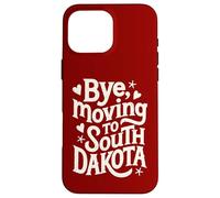 Custodia per iPhone 16 Pro Max Ciao, trasferirsi in South Dakota
