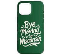 Custodia per iPhone 16 Pro Max Ciao, trasferirsi in Wisconsin