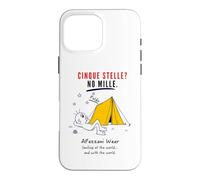 Custodia per iPhone 16 Pro Max Cinque Stelle No Mille Poldo Campeggio Divertente