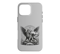 Custodia per iPhone 16 Pro Max Coda di serpente Marchosias, Furia impennata