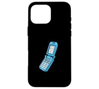 Custodia per iPhone 16 Pro Max Colore blu Call Me When You Get A Grip Grafica blu