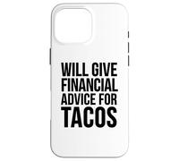 Custodia per iPhone 16 Pro Max Consulente Finanziario Divertente - Darà Consulenza Finanziaria