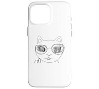 Custodia per iPhone 16 Pro Max Cool Cat - Zero pensieri, vibrazioni pure