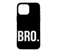 Custodia per iPhone 16 Pro Max Cool Lil Bro, Little Bro, Best Brother Ever Novelty Graphic