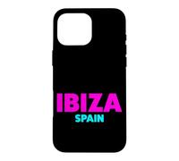 Custodia per iPhone 16 Pro Max Cool Spain Ibiza Island Illustration Novelty Graphic Designs