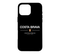 Custodia per iPhone 16 Pro Max Costa Brava Spagna viaggio in famiglia Costa Brava Souvenir Regalo