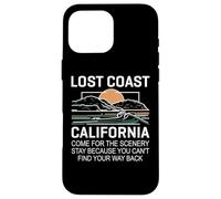 Custodia per iPhone 16 Pro Max Costa perduta California Costa settentrionale Humboldt Mendocino