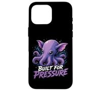 Custodia per iPhone 16 Pro Max Costruito per la pressione Dumbo Octopus Deep Sea Graphic