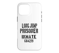 Custodia per iPhone 16 Pro Max Costume di Halloween pigro da prigioniero per salto in lungo