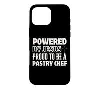 Custodia per iPhone 16 Pro Max Creato da Jesus Proud to be Pastry Chef Christian