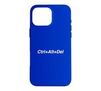 Custodia per iPhone 16 Pro Max Ctrl+Alt+Canc