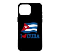 Custodia per iPhone 16 Pro Max Cuban Flag Cuba Design Miami Spanish Cuban