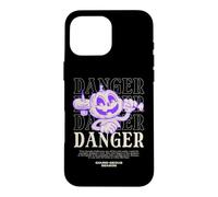 Custodia per iPhone 16 Pro Max Danger Jack-O-Lantern Retro Cartoon Halloween Zucca Geous
