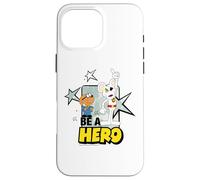 Custodia per iPhone 16 Pro Max Danger Mouse e Penfold Sii un eroe retrò