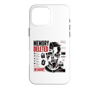 Custodia per iPhone 16 Pro Max Dati cancellati dalla memoria Corrotto Cyber Glitch Dystopian Art
