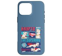 Custodia per iPhone 16 Pro Max DC League of Super-Pets Krypto's Superpower Lineup