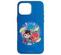 Custodia per iPhone 16 Pro Max DC Super Friends Wham Pow Boom