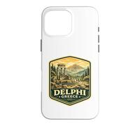 Custodia per iPhone 16 Pro Max Delphi Grecia vacanza viaggio a Delfi Grecia Grecia