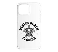 Custodia per iPhone 16 Pro Max Destin Beach Florida Surf Sea Turtle