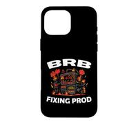 Custodia per iPhone 16 Pro Max DevOps Software Engineer BRB Fixing Prod