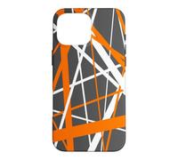 Custodia per iPhone 16 Pro Max Diagonal Dynamics Burned-Orange e White