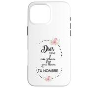 Custodia per iPhone 16 Pro Max Dios tiene un plan que lleva tu nombre