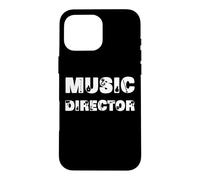Custodia per iPhone 16 Pro Max Direttore Musicale Strumenti Musicali Design Uomo Donna Presente