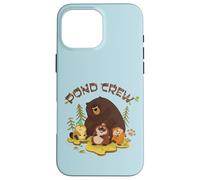 Custodia per iPhone 16 Pro Max Disney and Pixar's Hoppers Pond Crew Beaver Mabel & Friends