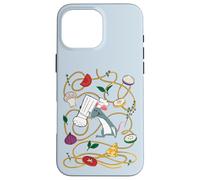 Custodia per iPhone 16 Pro Max Disney and Pixar's Ratatouille Stylized Chef Remy Cooking