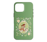 Custodia per iPhone 16 Pro Max Disney Bambi Spring Forest Enchantment Floral Coquette Style