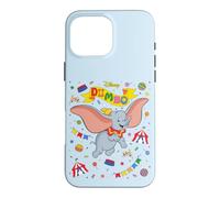 Custodia per iPhone 16 Pro Max Disney Dumbo 85th Anniversary Flying Elephant Circus Collage