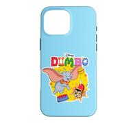 Custodia per iPhone 16 Pro Max Disney Dumbo 85th Anniversary Timothy Q. Mouse Circus Fun