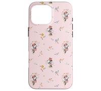 Custodia per iPhone 16 Pro Max Disney Minnie Mouse, delizia floreale primaverile