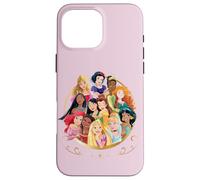Custodia per iPhone 16 Pro Max Disney Princess Royal Friends Group
