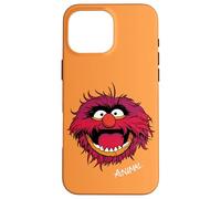Custodia per iPhone 16 Pro Max Disney The Muppets Animal Electric Mayhem Band Big Face