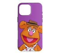 Custodia per iPhone 16 Pro Max Disney The Muppets Fozzie Bear Big Face Purple