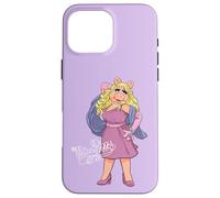 Custodia per iPhone 16 Pro Max Disney The Muppets Miss Piggy Big Pose
