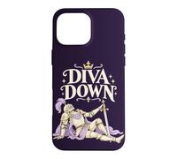 Custodia per iPhone 16 Pro Max Divertente cavaliere medievale diva giù umorismo rinascimentale
