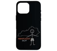 Custodia per iPhone 16 Pro Max Divertente Kentucky Design, KY Boys Kentucky Souvenir