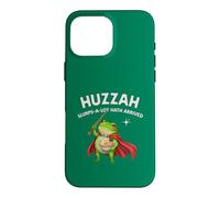 Custodia per iPhone 16 Pro Max Divertente Rana Cavaliere Huzzah Slurps-A-Lot Hath Arrivato Ramen