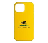 Custodia per iPhone 16 Pro Max Dont Spy On Me Telecamera Privacy Sorveglianza