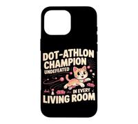 Custodia per iPhone 16 Pro Max DOT ATHLON CHAMPION UNDEFEATED IN EVERY LIVING ROOM