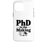 Custodia per iPhone 16 Pro Max Dottorato di ricerca nel rendere divertente umorismo per studenti laureati