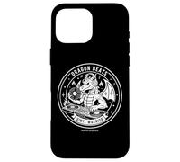 Custodia per iPhone 16 Pro Max Dragon Beats Vinyl Warrior DJ Produttore musicale Gym Graphic